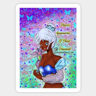 Genie Princess Aquamarine Sticker